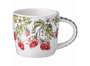 Кружка lefard strawberry 400 мл 13,7*9,7*9 см(кор=24шт.)
