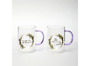 Набор кружек про любовь из 2-х шт. 360 мл