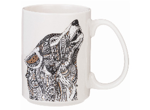 Кружка lefard волк 500мл 13,8*8,7*11,7см