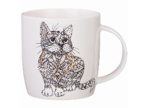 Кружка lefard кот 350мл мал уп=12шт