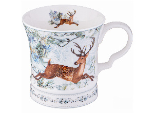 Кружка lefard christmas 320 мл олень (кор=36шт.)