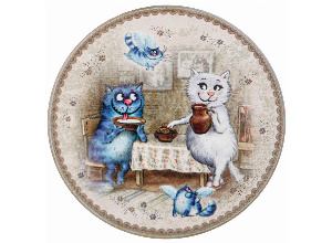 Подставка под горячее коллекция blue cats диаметр=10,3 см