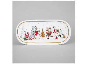 Блюдо овальное lefard family christmas 25,5 см (кор=24шт.)