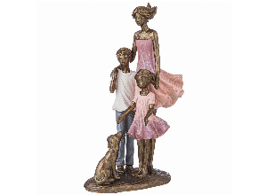 Статуэтка мама с детьми 15,5х9,5х25,5 см