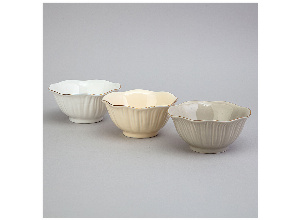 Набор салатников lefard top style 3 шт. 12*5,5 см 250 мл микс цветов