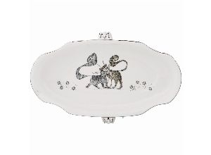 Блюдо котики23*12*4 см