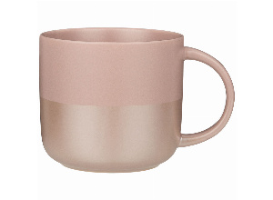 Кружка bronco velour 440 мл лиловая (мал=4шт./кор=24шт.)