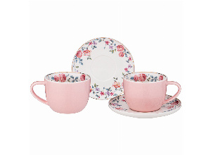 Чайный набор lefard blossom на 2 пер. 4 пр. 250 мл (кор=16наб)