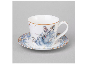 Чайная пара lefard снежная королева 300 мл (кор=36наб.)