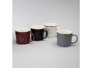 Набор кружек lefard 4шт 370 мл