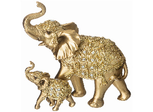 Фигурка декоративная слоны 25*12,9*24,1 см
