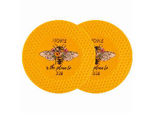 Набор тарелок закусочных lefard honey bee 2 шт. 20,5 см (кор=24наб.)