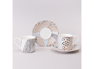 Чайный набор lefard top style на 2 пер. 4 пр. 250 мл