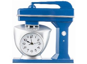 Часы настенные кварцевые chef kitchen 39 см цвет:синий (кор=6шт.)