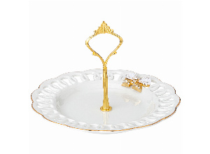 Блюдо с металл. ручкой lefard venezia 20 см (кор-12шт)