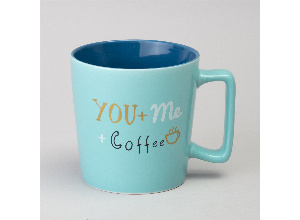Кружка you+me+coffee 365 мл