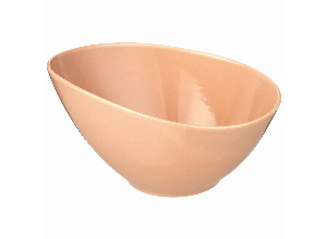 Салатник bronco meadow 23,5*18,5*12,5 см 1500 мл пудровый (кор=8шт.)