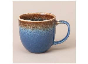 Кружка 340 мл, цвет: синий мал.уп.=6шт