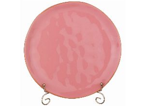 Тарелка обеденная concerto диаметр 26 см розовый (кор=8шт.)