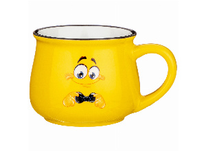 Кружка коллекция веселый смайлик 166 мл 7*6 см