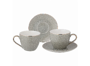 Чайный набор lefard grain на 2 пер. 4 пр. 220 мл мятный (кор=12наб.)