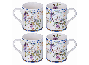 Набор кружек lefard compliment 4 шт. 230 мл (кор=12наб.)