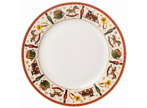 Тарелка закусочная lefard щелкунчик 20,5 см (кор=18шт.)