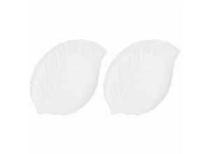 Набор тарелок обеденных lefard native в форме листа 2 шт. 27,7*20,5*2,5 см (кор=8наб.)