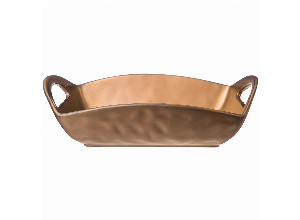Блюдо с ручками bronco bronze 23*16*8 см (кор=8шт.)
