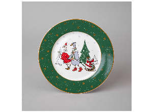 Тарелка закусочная lefard family christmas 20 см (кор=24шт,)