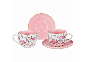 Чайный набор lefard blossom на 2 пер. 4 пр. 250 мл (кор=16наб)