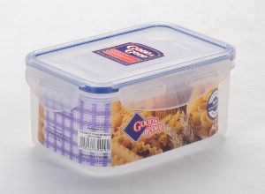 Пластиковый контейнер для продуктов с зажимом 0.8 л