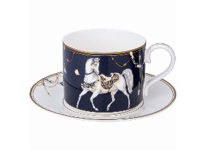 Чайная пара lefard horse club 300 мл (кор=36наб.)