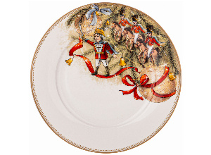 Тарелка закусочная lefard щелкунчик 20,5 см (кор=18шт.)