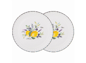 Набор тарелок десертных lefard kitchen passions 2 шт. 16*1,5 см (кор=24наб.)