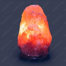 Светильник соляной Скала 3-4 кг красного оттенка
