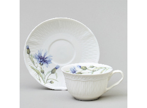 Чайная пара lefard васильки 250 мл