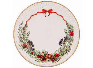 Тарелка закусочная lefard celebration 20,5 см (кор=18шт.)