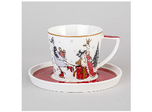 Чайная пара lefard family christmas 250 мл (кор=24наб.)