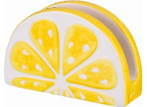 Салфетница лимон 15*5*10 см. (мал=4шт./кор=48шт.)