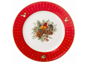 Тарелка закусочная lefard celebration 20,5 см (кор=18шт.)