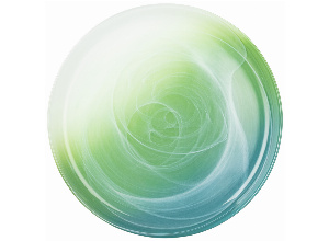 Тарелка десертная alabaster green диаметр 21 см, высота 2 cм