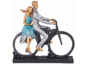 Фигурка декоративная влюбленные 28,5х12,4х28,1см