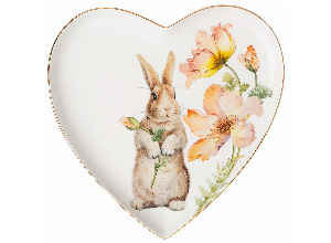 Тарелка lefard sense сердце 21,5*2 см (кор=48шт.)