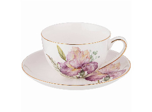 Чайная пара lefard irises 280 мл (кор=36 наб.)