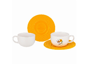 Чайный набор lefard honey bee на 2 пер. 4 пр. 240 мл (кор=36наб.)