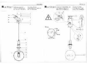 Крайс 1*5W LED 220 V люстра