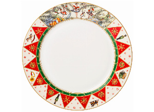 Тарелка обеденная lefard щелкунчик 27 см (кор=18шт.)