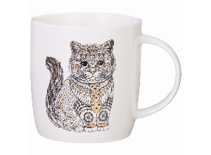 Кружка lefard кот 350мл мал уп=12шт