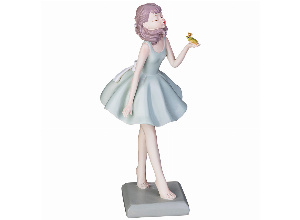 Статуэтка девочка поцелует лягушку 23 см